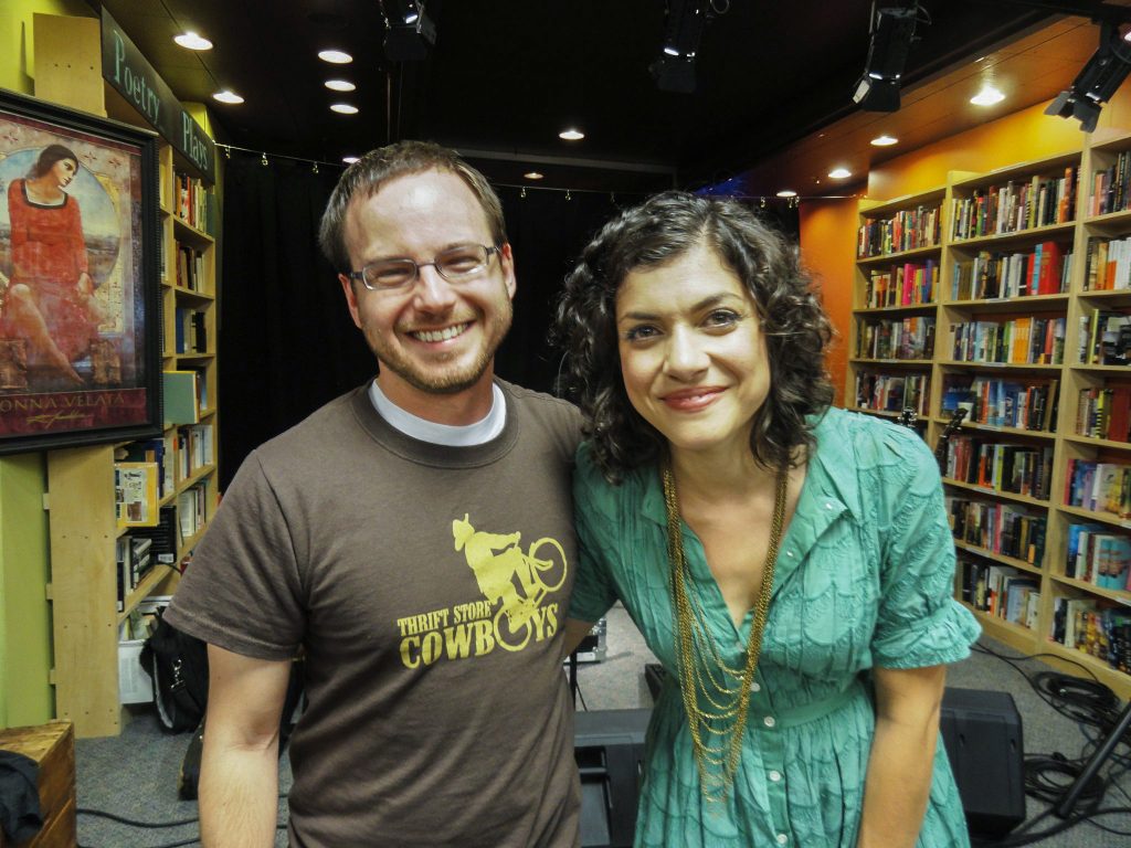 Me with Carrie Rodriguez